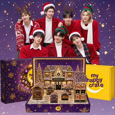 BTS K-Advent Calendar 2026 - My Happy Crate holiday village advent calendar