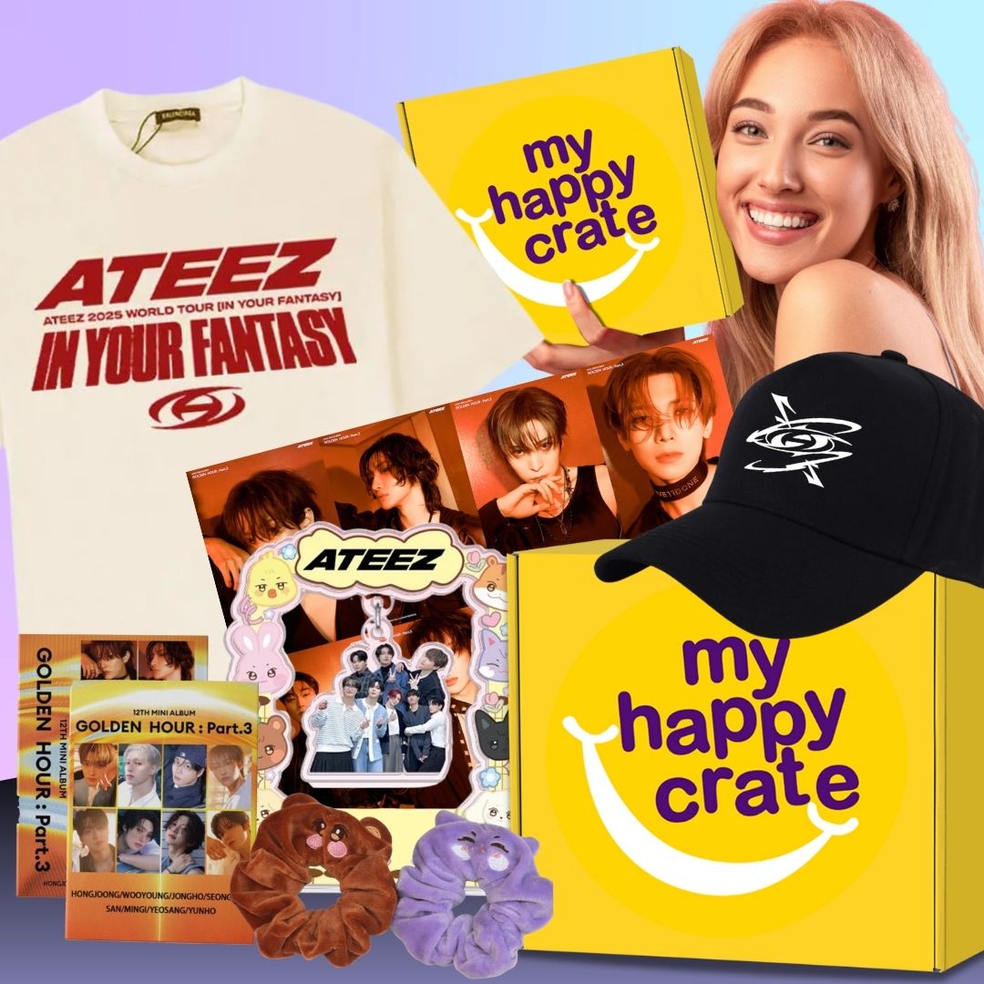 ATEEZ JULY 2025 Crate – Myhappycrate