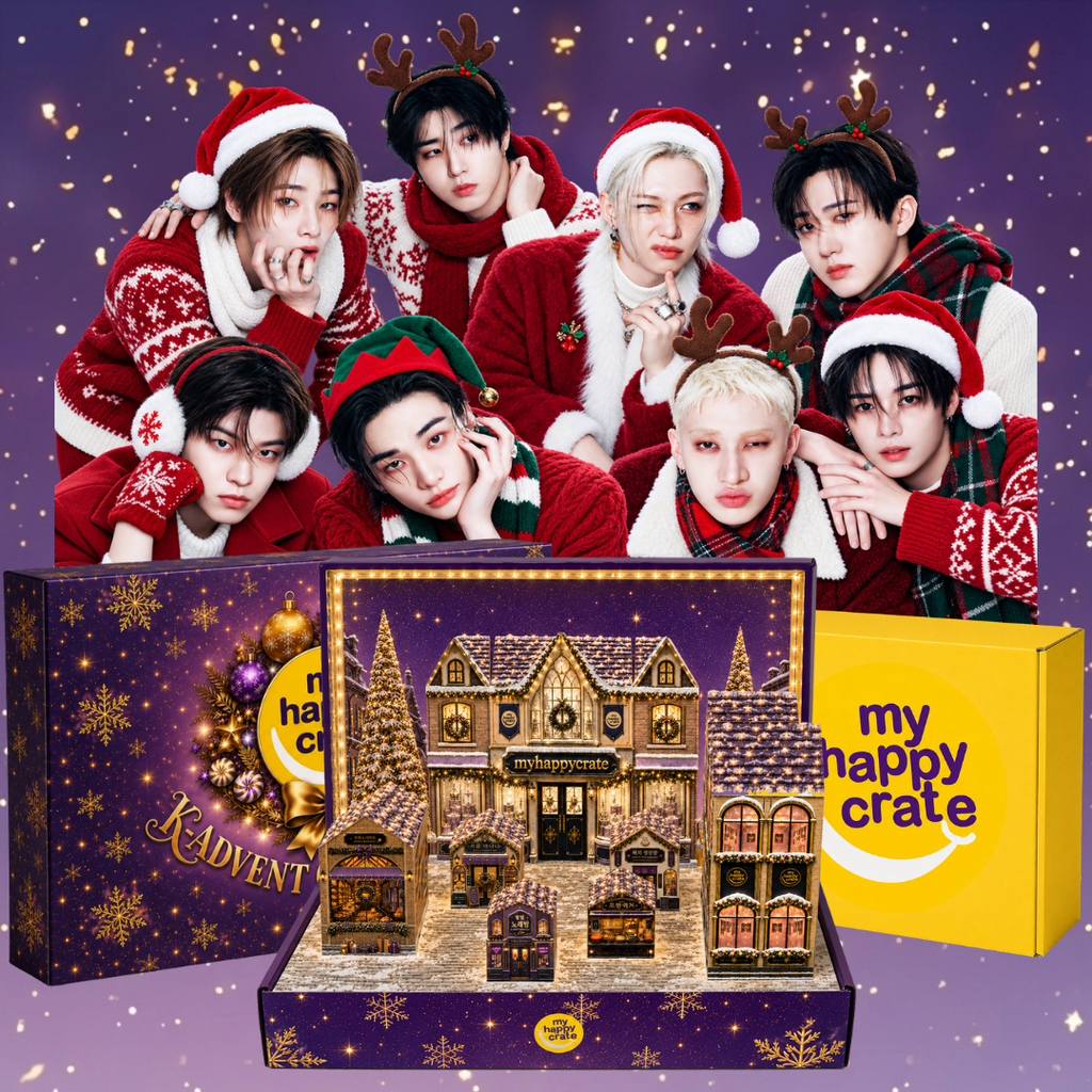 Stray Kids K-Advent Calendar 2026 - My Happy Crate holiday village advent calendar